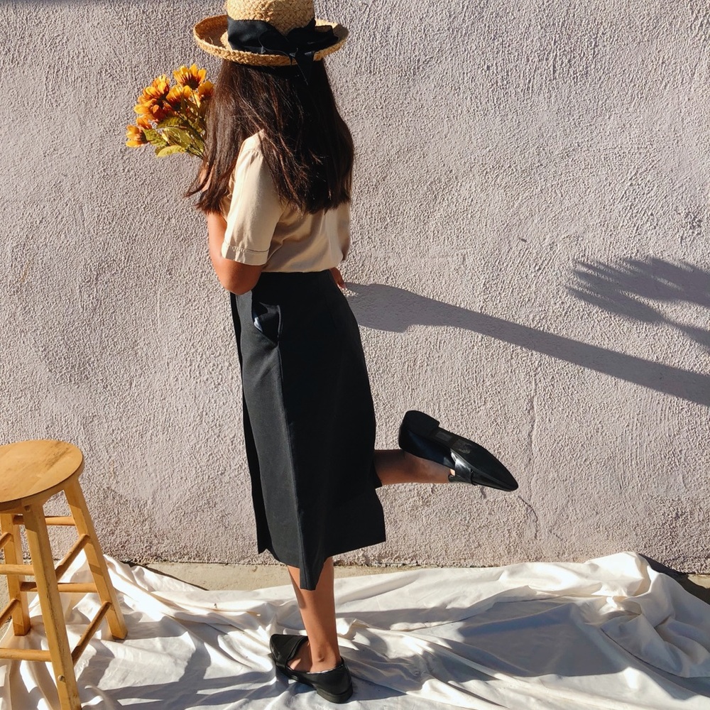 60s schoolgirl skirt